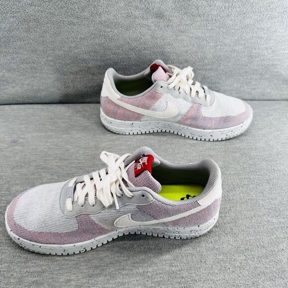 NIKE AIR FORCE 1 DC4831-002 - Men’s Size 12 Low Crater Flyknit Grey Shoes B15 - Picture 6 of 11